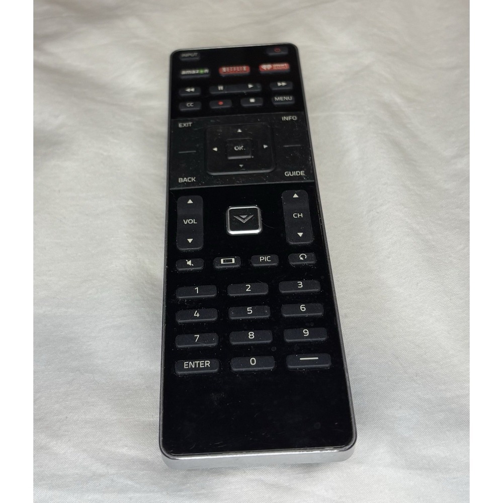 Vizio XRT510 Remote Control Universal OS Black Excellent QWERTY Keyboard‎